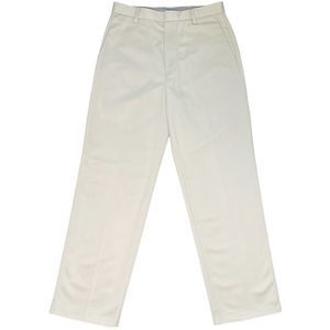 Dockers Men's White Dress Pants Flat Front Chino Trousers Waist 30